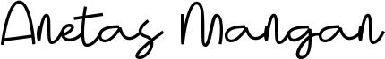Anetas Mangan Font