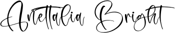 Anettalia Bright Font