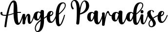 Angel Paradise Font