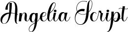 Angelia Script Font