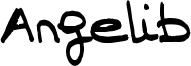 Angelib Font