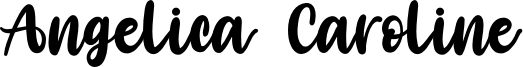 Angelica Caroline.otf