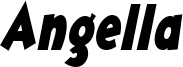 Angella_Narrow_Italic_demo.otf