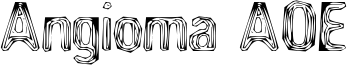 Angioma AOE Font