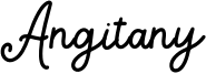 Angitany Font