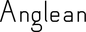 Anglean Font