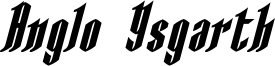 AngloYsgarth Bold Italic.otf