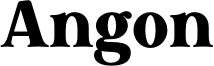 Angon Font