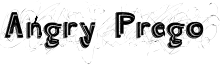 Angry Prego Font