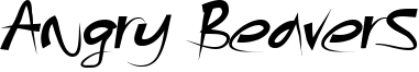 Angry Beavers Font