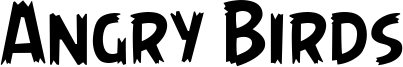 Angry Birds Font