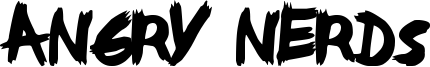 Angry Nerds Font