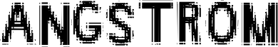 Angstrom Font