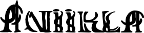 Aniikla Font