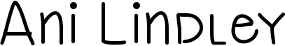 Ani Lindley Font