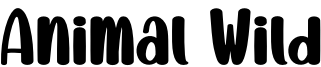 Animal Wild Font