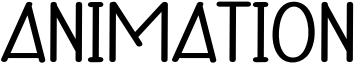 Animation Font