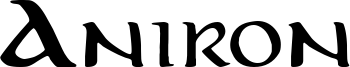 Aniron Font