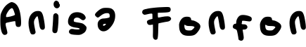 Anisa Fonfon Font