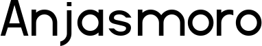 Anjasmoro Font