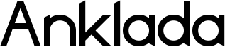 Anklada Font