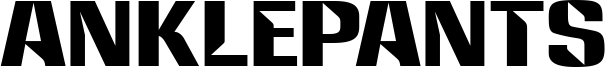 Anklepants Font