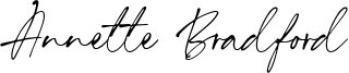 Annette Bradford Font