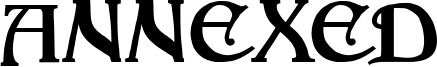 Annexed Font