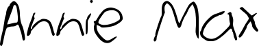 Annie Max Font