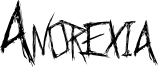 Anorexia Font