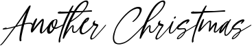 Another Christmas Font