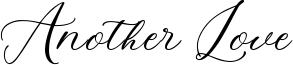 Another Love Font