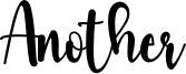 Another Font