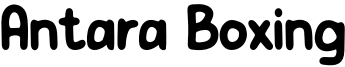 Antara Boxing Font