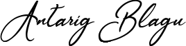 Antarig Blagu Font