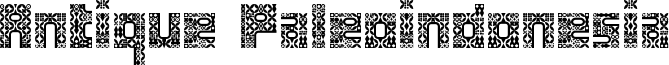 Antique Paleoindonesia Font