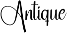 Antique Font