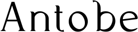 Antobe Font