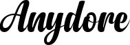 Anydore Font