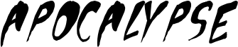 Apocalypse Font
