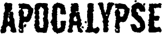 Apocalypse Font