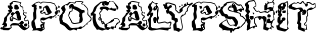 Apocalypshit Font