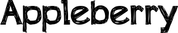 Appleberry Font