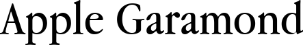 AppleGaramond.ttf