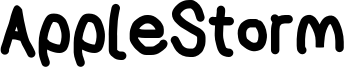 AppleStormXbd.otf