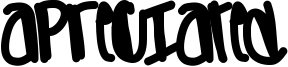 Apreciated Font
