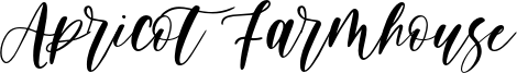 Apricot Farmhouse Font