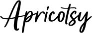 Apricotsy Font