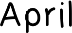 April Font