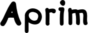 AprimBold.otf